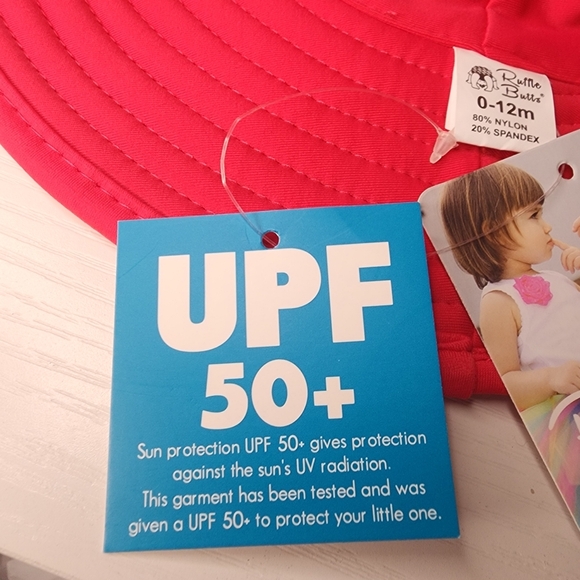 Ruffle Butts Polka Dot Hat with Pink‎ Bow Baby Size 0-12 Months - Picture 5 of 7